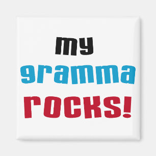 Imán Mis camisetas y regalos de Gramma Rocks
