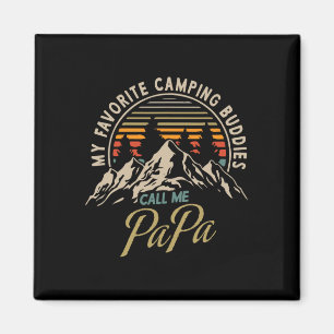 Imán Mis compañeros de camping favoritos me llaman Papa