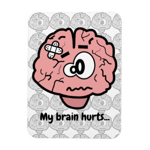 Imán Mis daños del cerebro