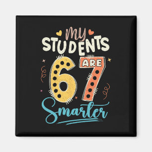 Imán Mis estudiantes son 67 días más inteligentes maest