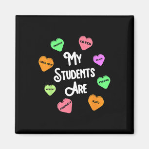 Imán Mis Estudiantes Son Profesores Día de San Valentín