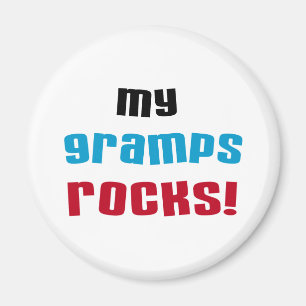 Imán Mis Gramps Rocks camisetas y regalos