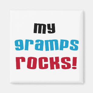 Imán Mis Gramps Rocks camisetas y regalos