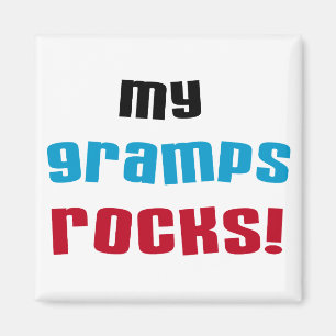 Imán Mis Gramps Rocks camisetas y regalos