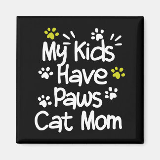 Imán Mis Hijos Tienen Gato De Paws
