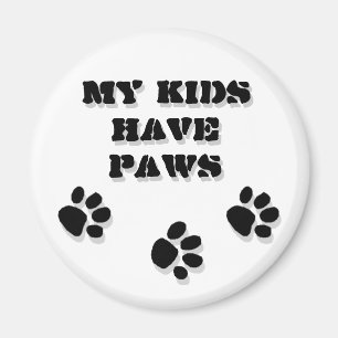 Imán Mis niños tienen patas