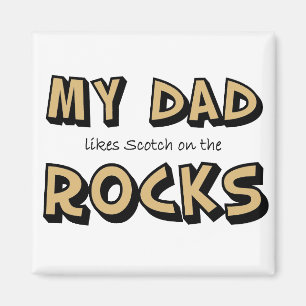Imán Mis rocas del papá