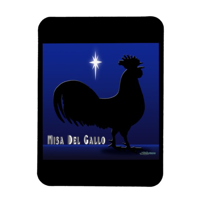 Imán Misa Del Gallo (Vertical)