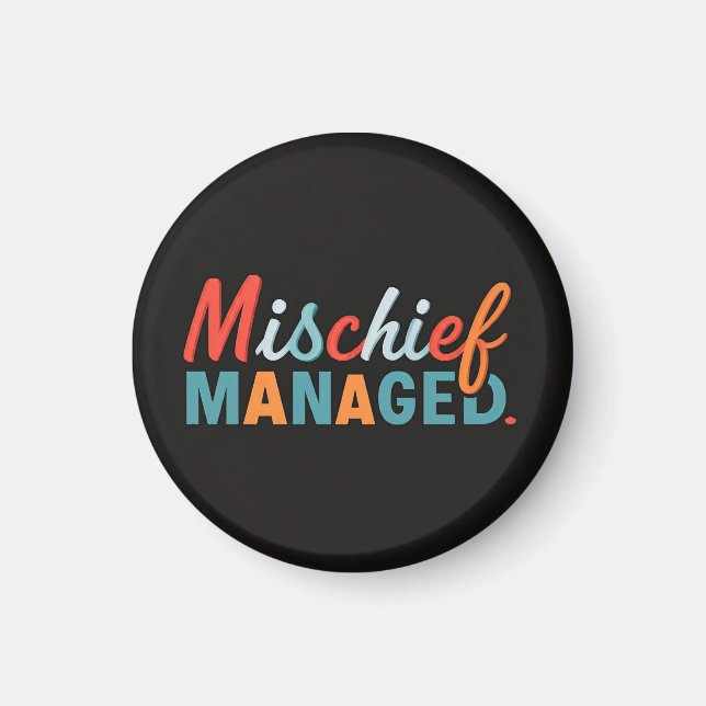 Imán Mischief Managed (Frente)