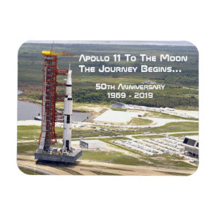 Imán Misión Apolo 11 al Aniversario de la Luna