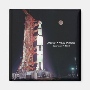 Imán Misión de la Luna Apolo 17