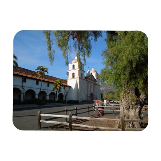 Imán Misión de Santa Bárbara, California (Horizontal)