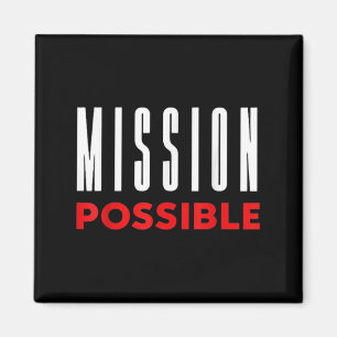 Imán Misión Posible escuela Inspiradora motivacional