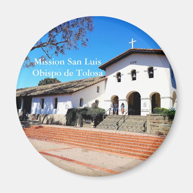 Imán Misión San Luis Obispo de Tolosa Magnet (Frente)