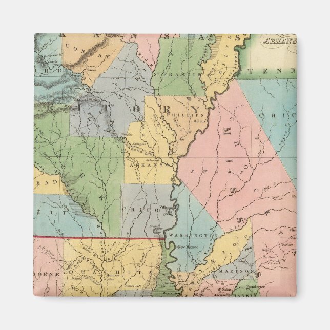 Imán Misisipi, Luisiana, Arkansas (Frente)