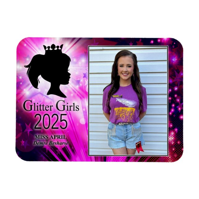 Imán Miss Abril 2025 (Horizontal)