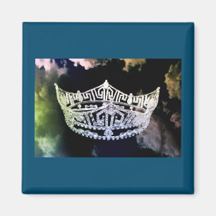 Imán Miss América estilo Crown Magnate Colouds