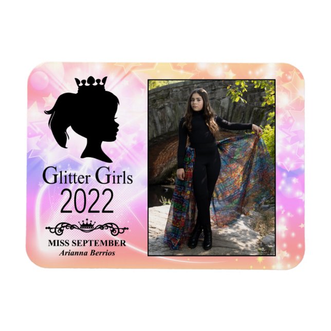 Imán Miss Setiembre 2022 Magnet (Horizontal)