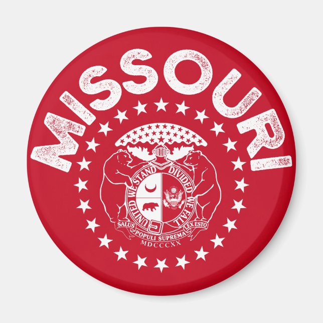 Imán Missouri Vintage (Frente)