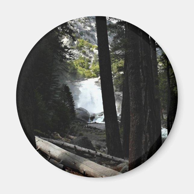 Imán Mist Falls, Parque Nacional del Cañón del Rey, CA (Frente)