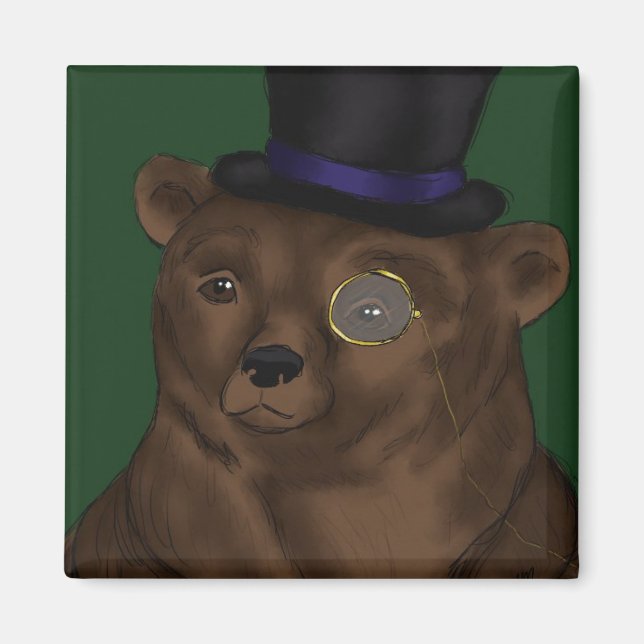 Imán Mister Bear Magnet (Frente)