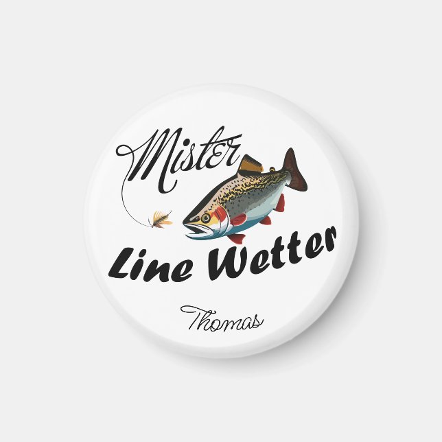 Imán Mister Castaway Rainbow Trout (Frente)