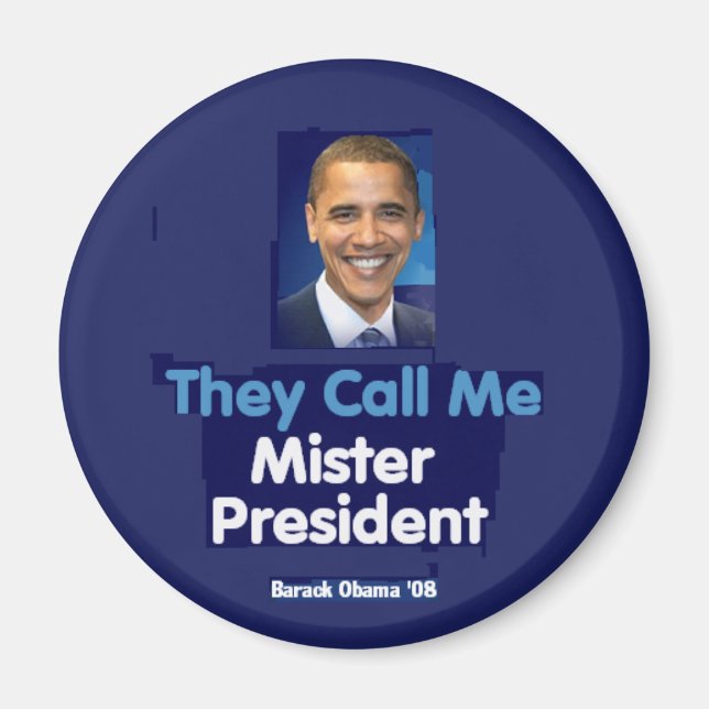 Imán MISTER PRESIDENT Magnet (Frente)