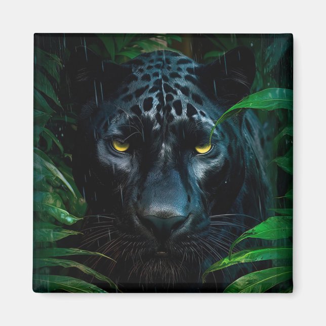 Imán Misterioso diseño de vida silvestre en la selva ne (Frente)