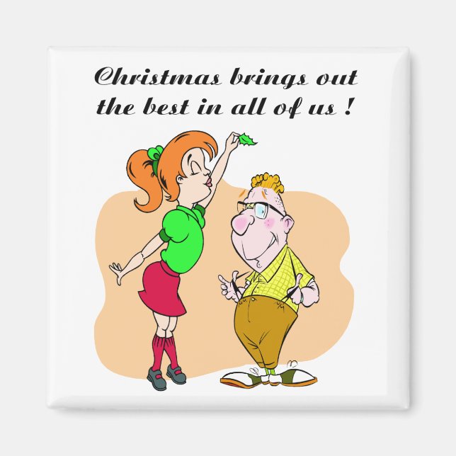 Imán Mistletoe Magnet (Frente)