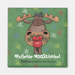 Imán Mistletoe MOOSEtache
