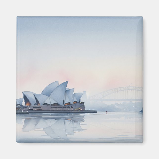 Imán Misty Sydney Opera House Australia (Frente)