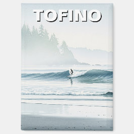 Imán Misty Tofino Canadá Surfista Viaje