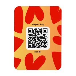 Imán Mit individuellen persönlichen Song per QR-Code