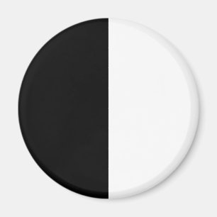 Imán mitad blanca mitad negra, mitad negra mitad blanca