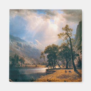 Imán Mitad Dome Yosemite Valley de Albert Bierstadt, 18