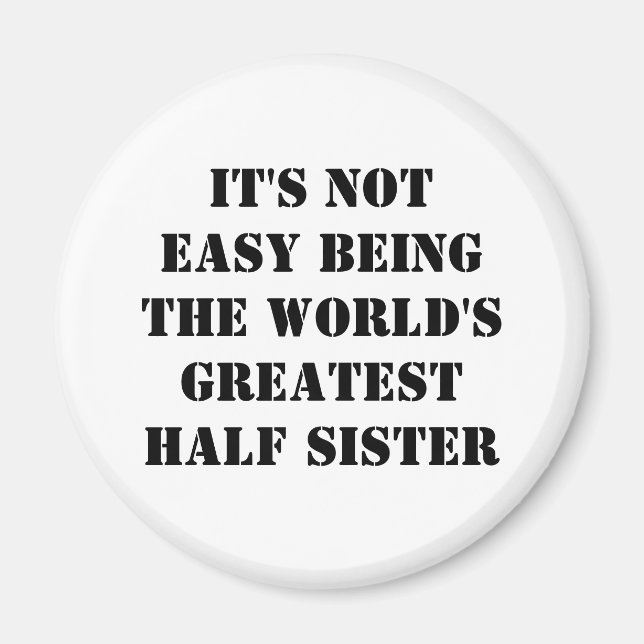 Imán Mitad hermana (Frente)