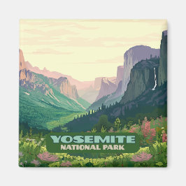 Imán Mitad hogar del Parque Nacional Yosemite