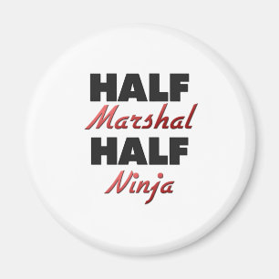 Imán Mitad mariscal Ninja