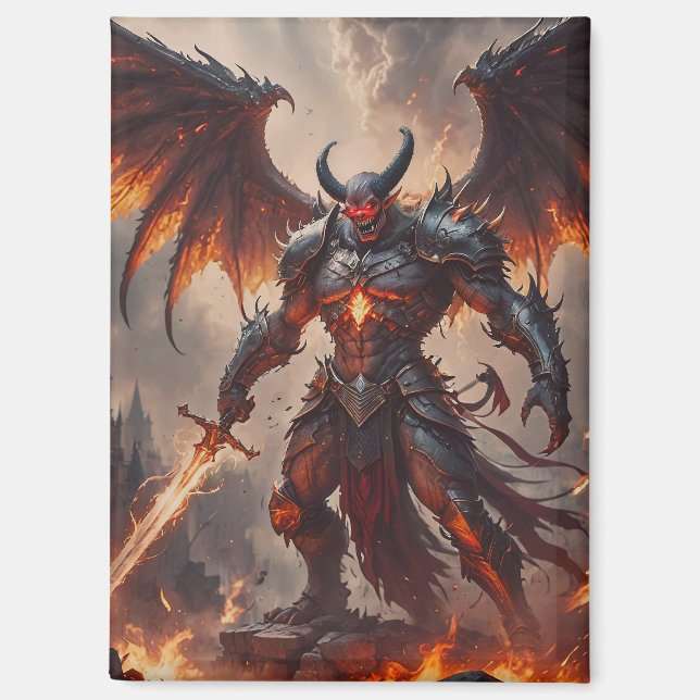 Imán Mítico Fiery Demon (Anverso)