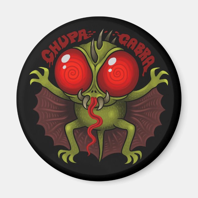 Imán MITOLOGÍA: La Chupacabra (Frente)