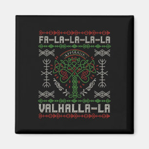 Imán Mitología Nórdica - Yule Vikingo - Yggdrasil Navid