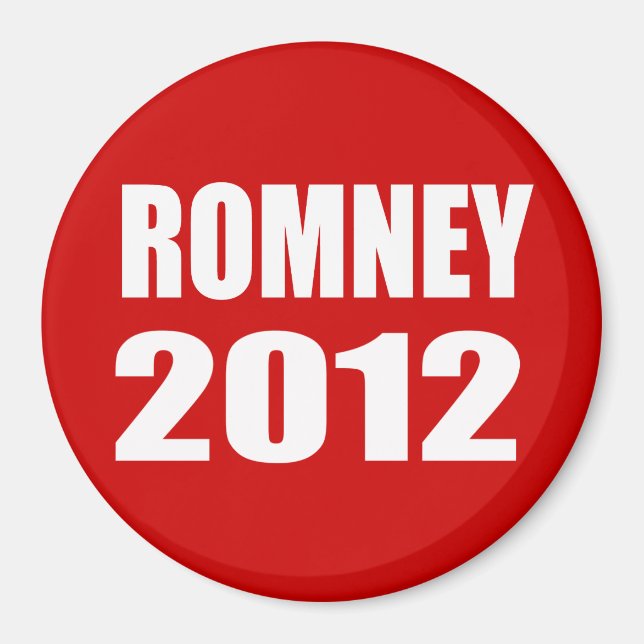 IMÁN MITT ROMNEY 2012 (Frente)