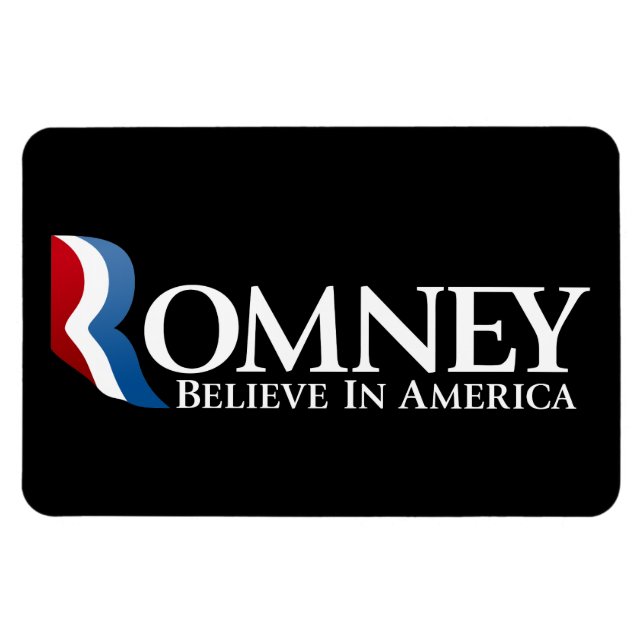 Imán Mitt Romney 2012 - Presidente (Horizontal)