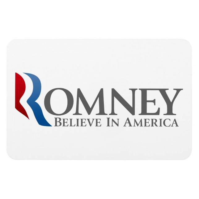 Imán Mitt Romney 2012 - Presidente (Horizontal)