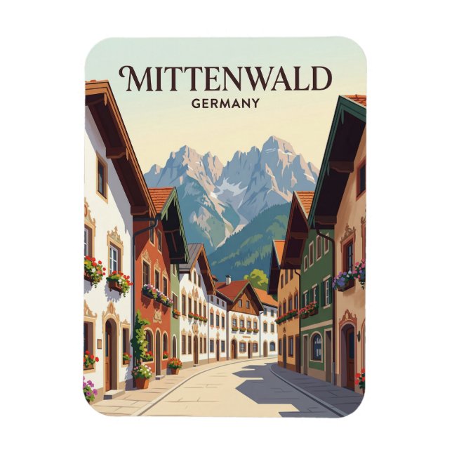 Imán Mittenwald Alemania (Vertical)