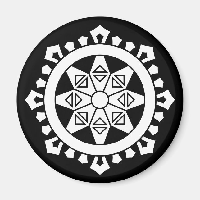 Imán Miyake dharma charka (Frente)