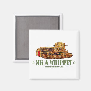 Imán MK A Whippet World War One British Medium Tank WWI