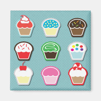 Imán Mmm, Cupcakes!