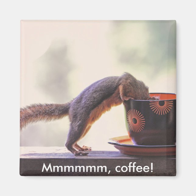 Imán ¡Mmmmm, Café! (Frente)