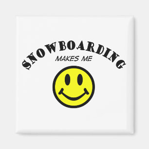 Imán MMS: Snowboard